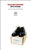 BARTHES R - Miti d'oggi