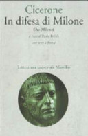Cicerone Marco Tullio - In Difesa Di Milone