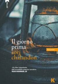 CHANADON SORJ - Il giorno prima